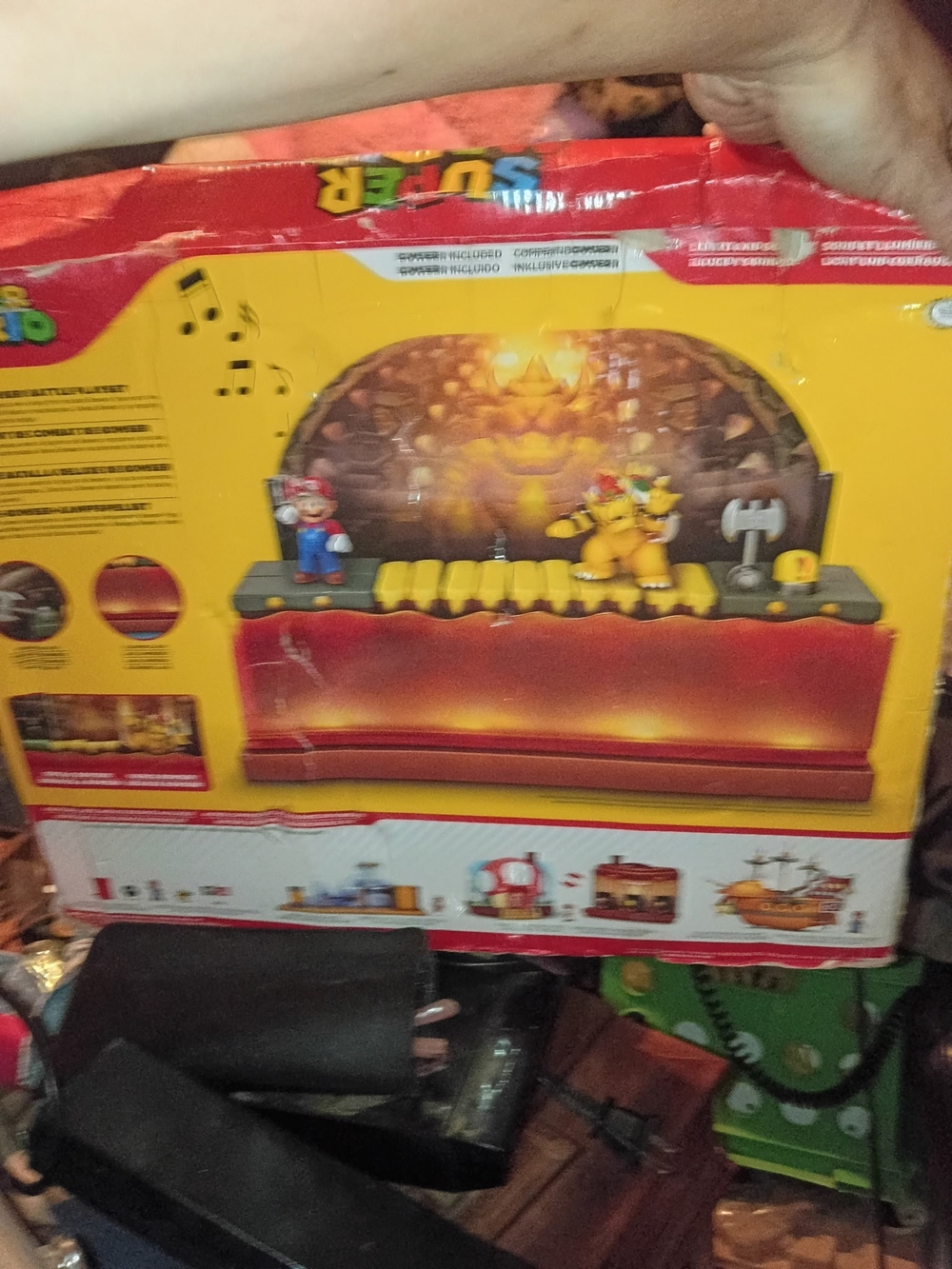 ☆VINTAGE☆Super Mario Bowser Theme Musical Playset - RARE FIND BRAND NEW